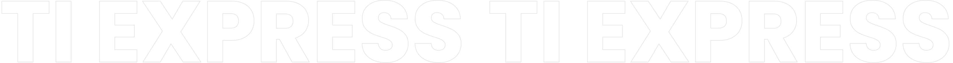 TI Express logo text